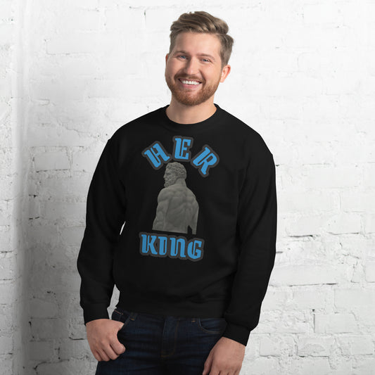 Couples "Her King" Sweatshirt