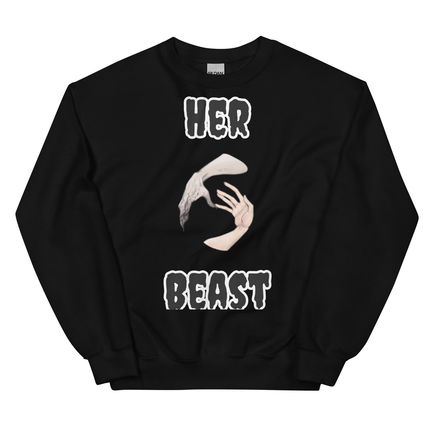 Couples "Her Beast" Sweatshirt