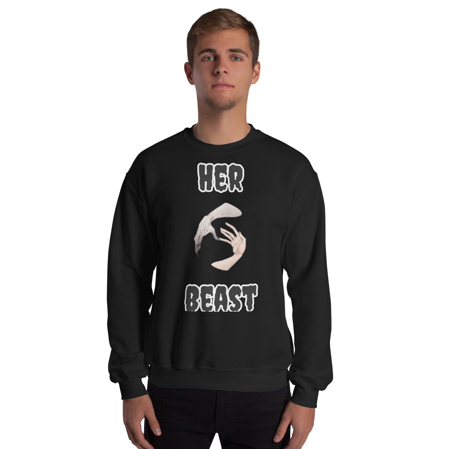 Couples "Her Beast" Sweatshirt