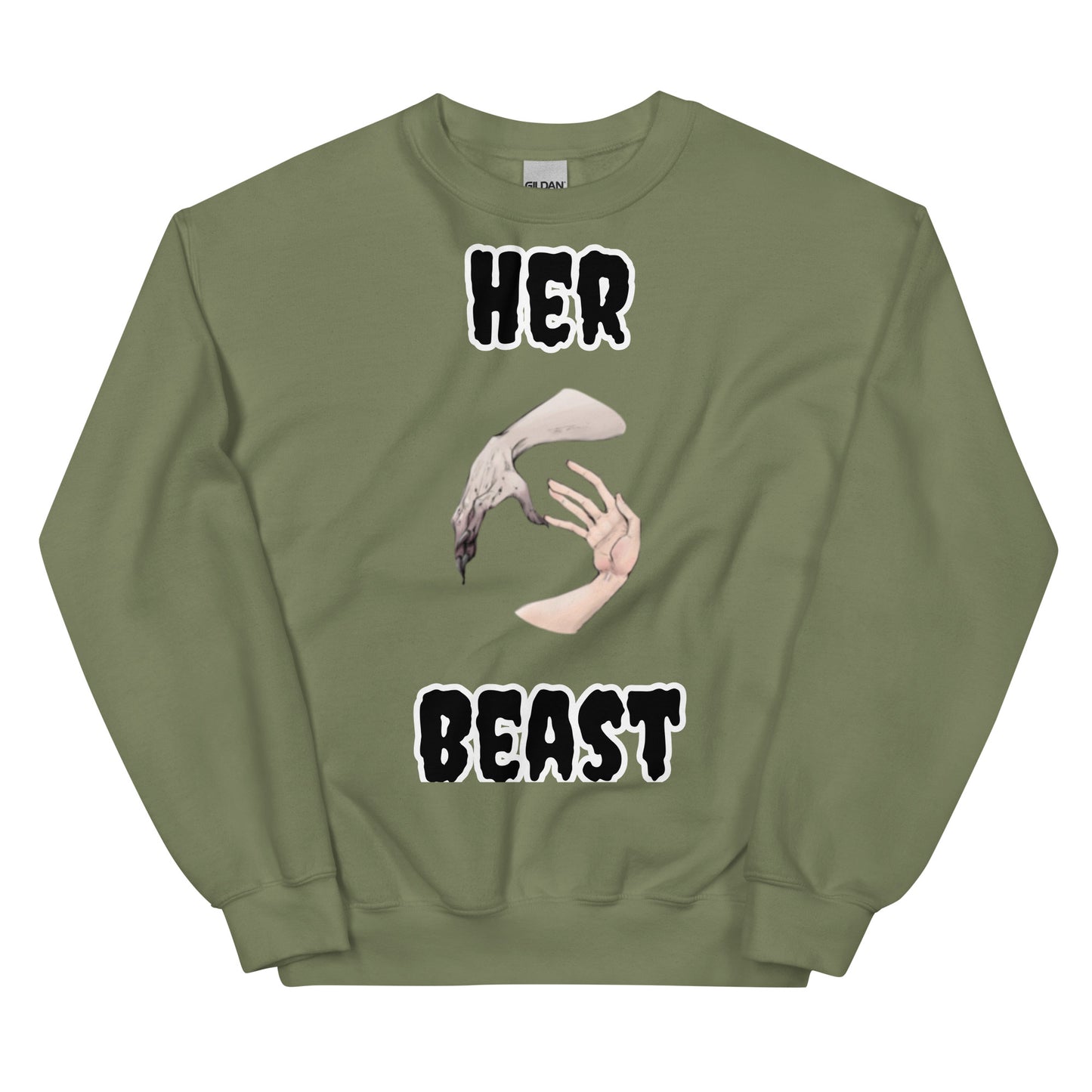 Couples "Her Beast" Sweatshirt