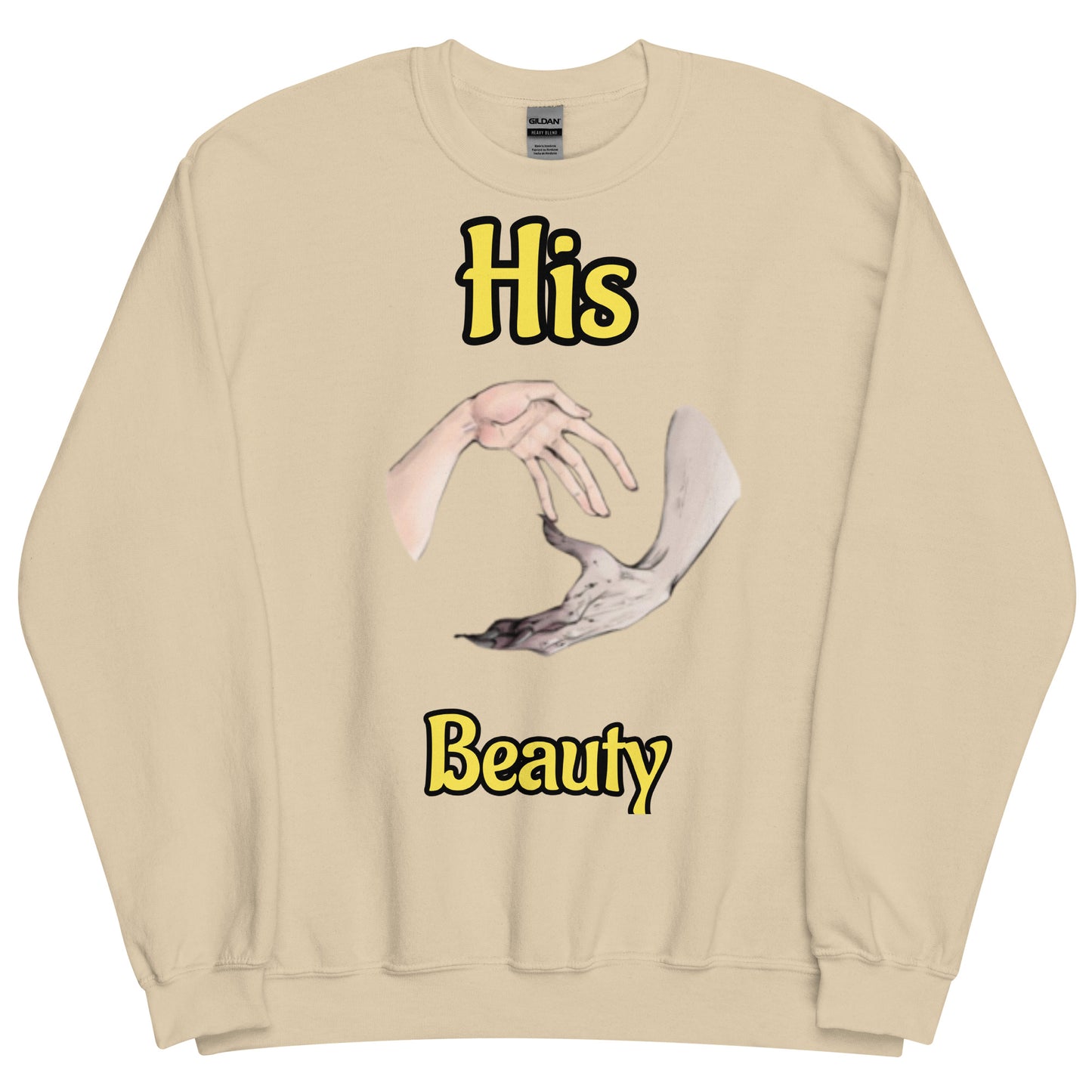 Couples "His Beauty" Sweatshirt