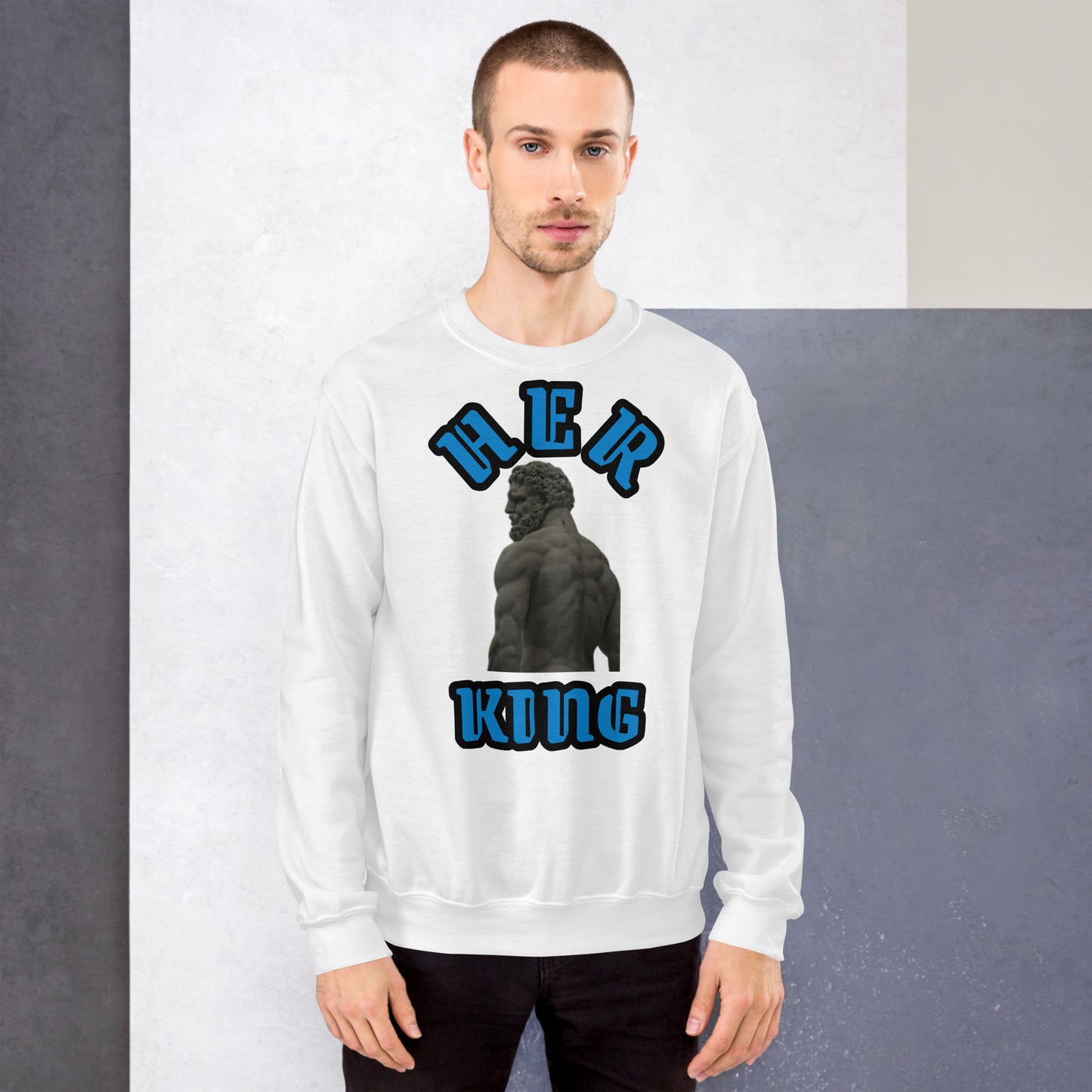 Couples "Her King" Sweatshirt