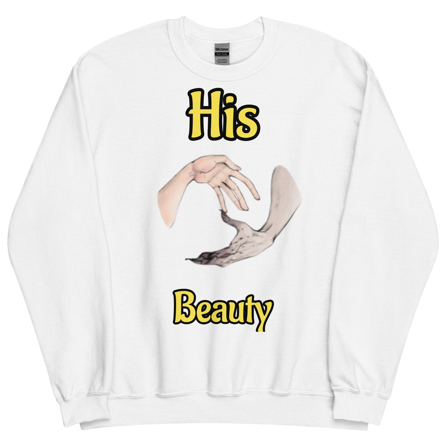 Couples "His Beauty" Sweatshirt