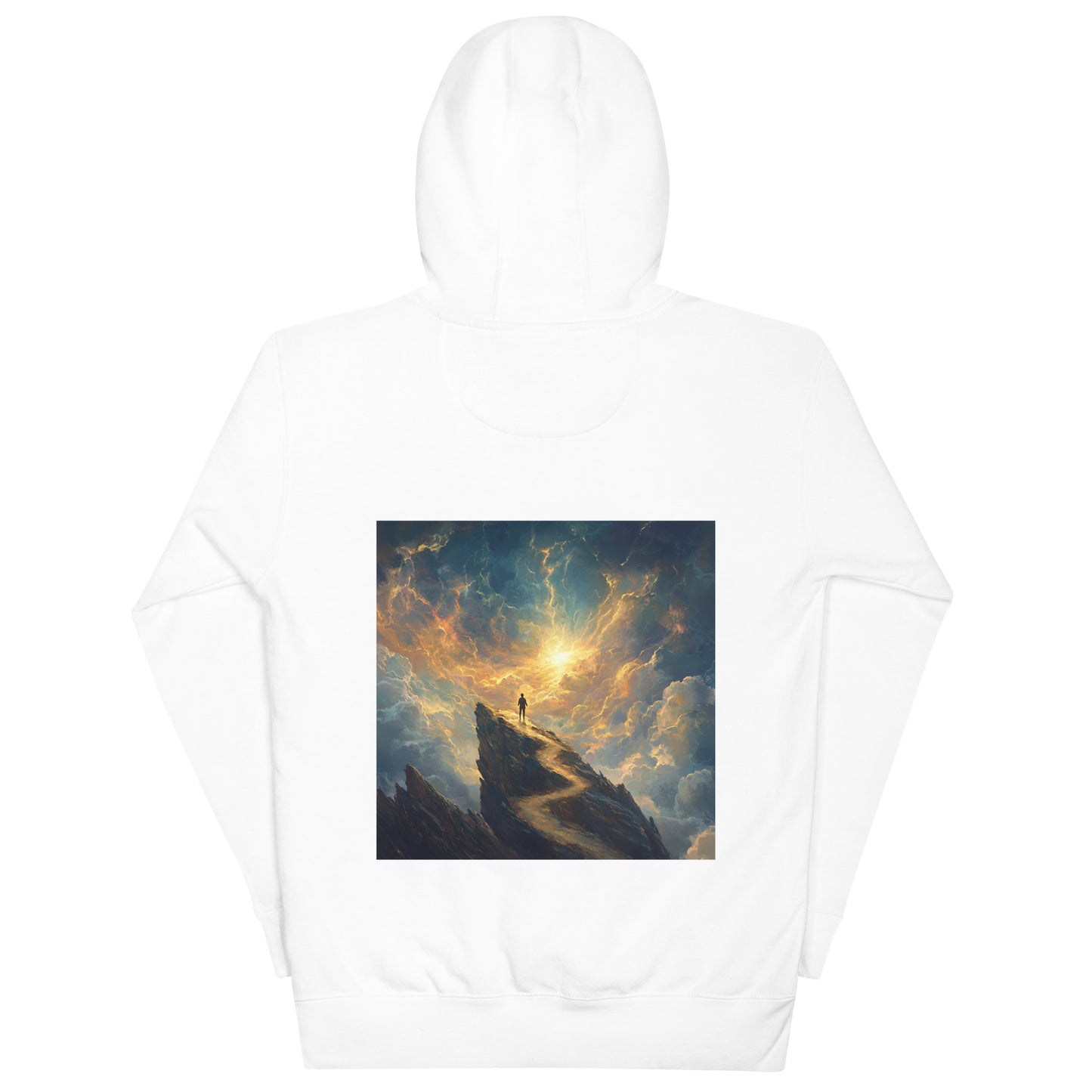 Motivational "True Progress" Hoodie