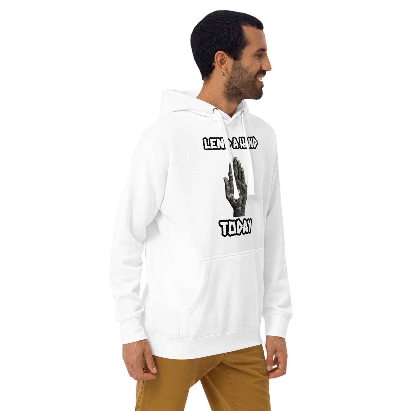 Motivational "Helping" Hoodie